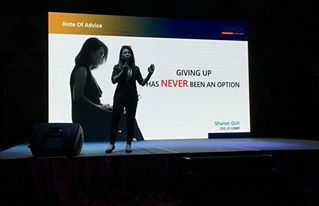 Sharon Goh. A Story which will either Frighten or Inspire you!