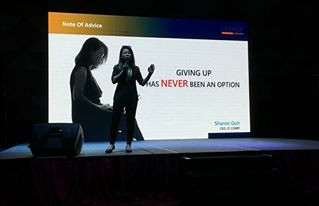 Sharon Goh. A Story which will either Frighten or Inspire you!