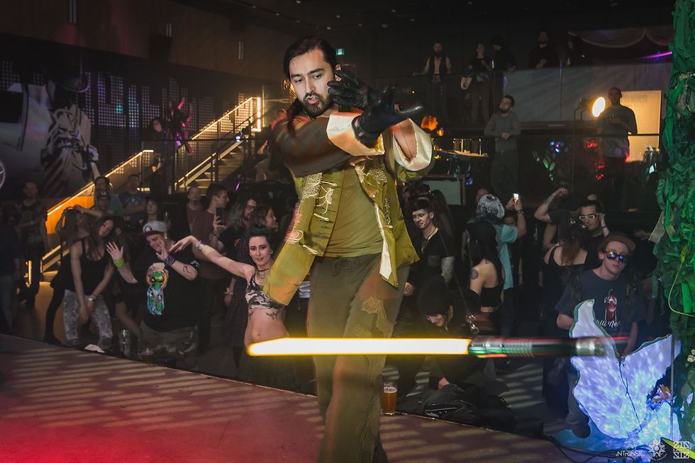 Force Leash Lightsaber