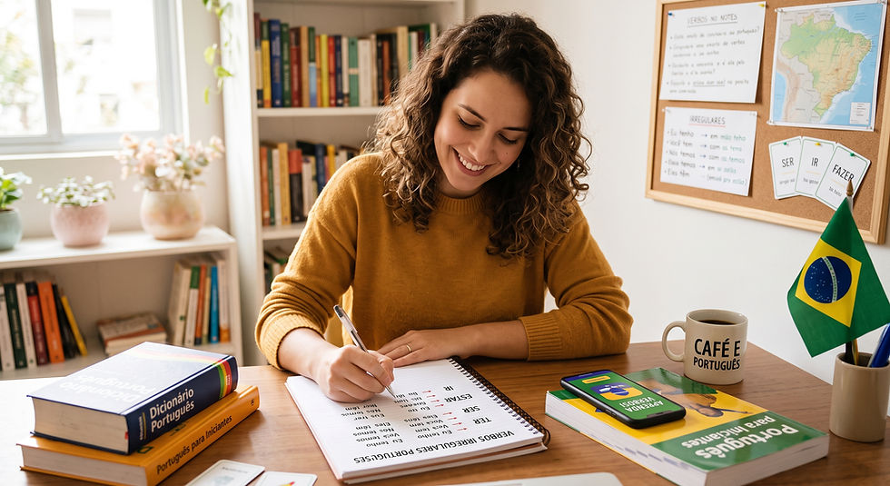 nuestra clase gratuita de portugués online.
