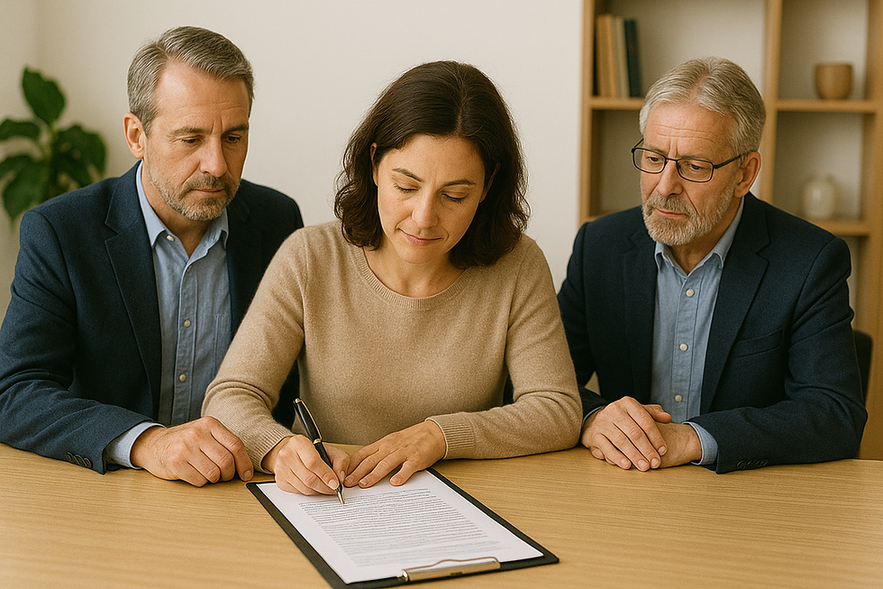Mistakes when signing your Will