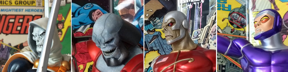 If My Basses Were Marvel Comic Book Characters (Parts 1-4)