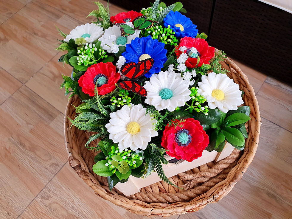 Miniatura: Ramo de Flores del jabón Claro del Bosque