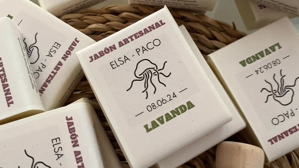 Miniatura: Jabones Vintage para Bodas personalizados