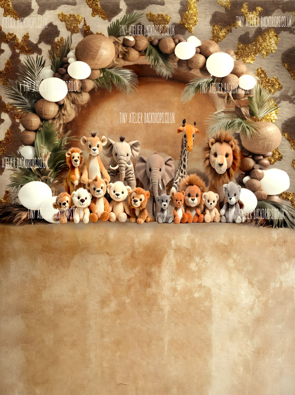 Safari Animals  Cakesmash Floordrop