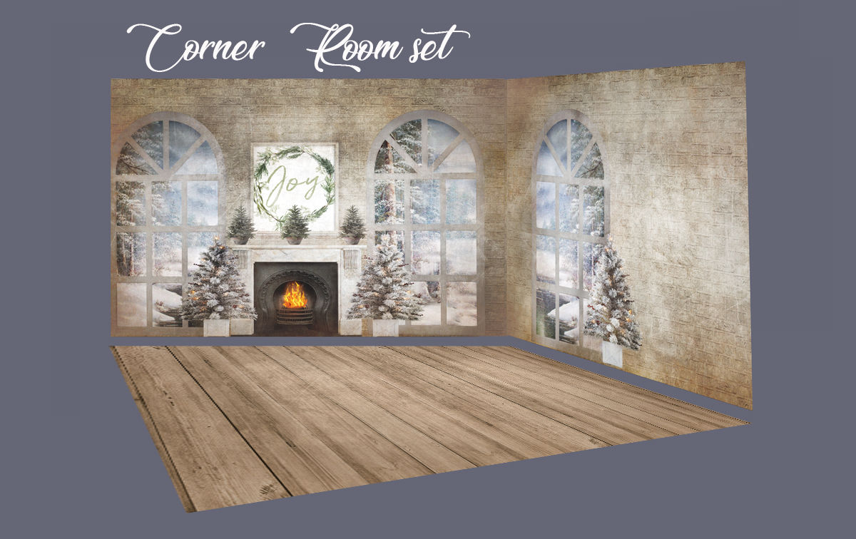 Christmas "Joy " Corner Room Set2