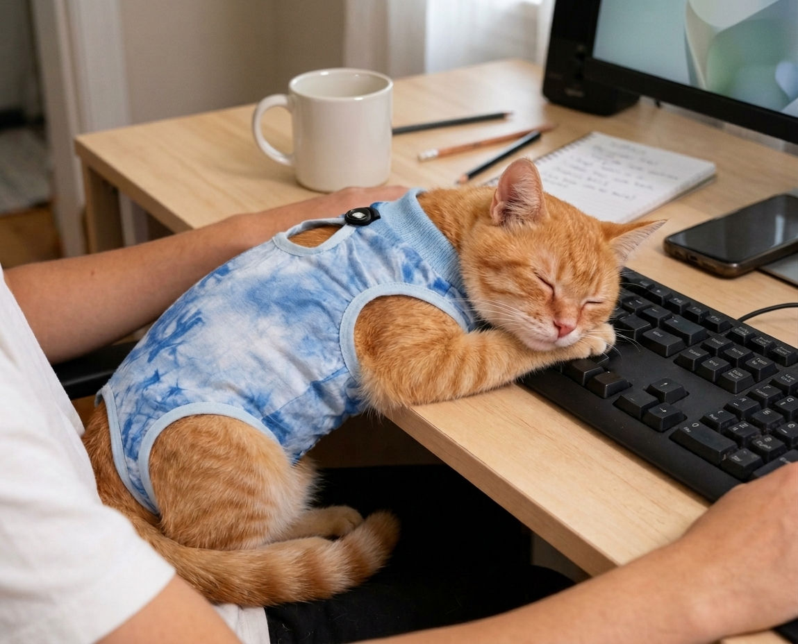 Comfort Medical Recovery Suit for Cats & Dogs – Anti-Lick Coverall