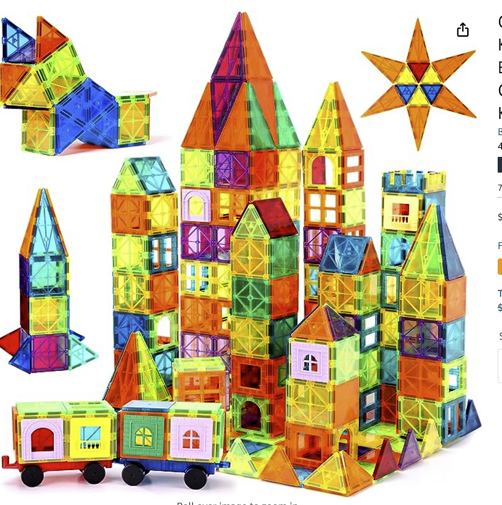 Magnetic Tiles, 110PCS