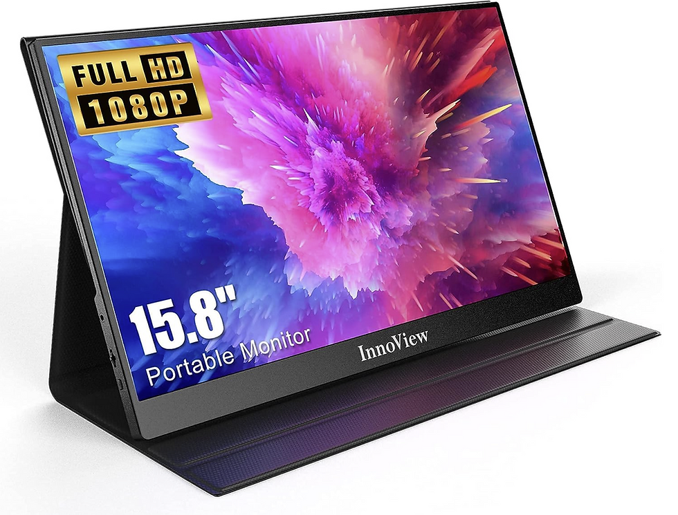 InnoView - Portable Monitor, 15.6 Inch FHD 1080P