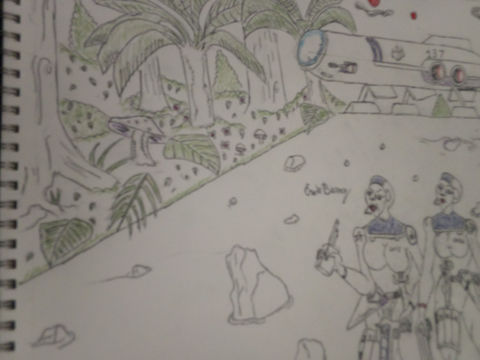 A trip to the double red dwarf star system Luyten 726-8