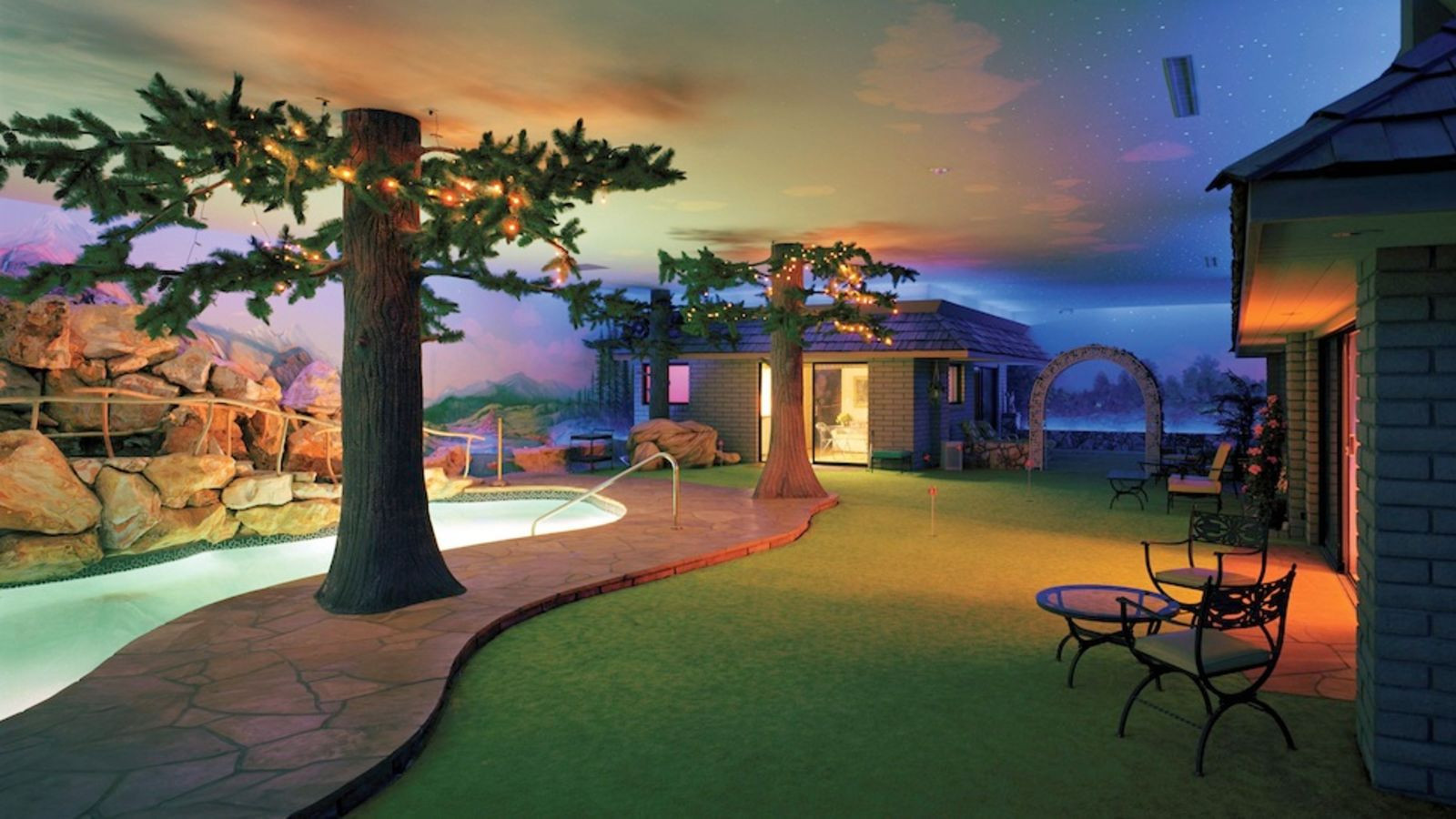 Corporate Underground House Las Vegas Luxury Cold War Era Home