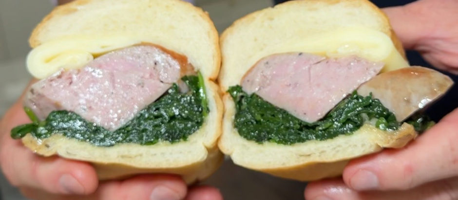 SPINACH & SAUSAGE SAN'GWICH