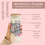 Thumbnail: 650ml Frosted Grande Sipper| Never Stop Dreaming Print| 20oz Tall Tumbler
