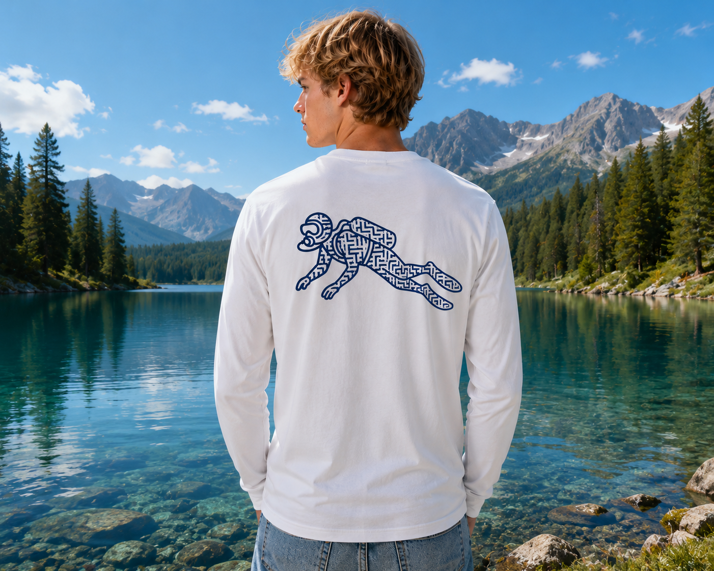 T-shirt longues manches adulte DiveForAll collection