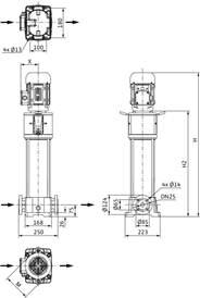 Thumbnail: Helix FIRST V 426-5/25/E/KS/400-50 Boyutları