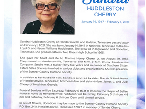 Sandra Cherry