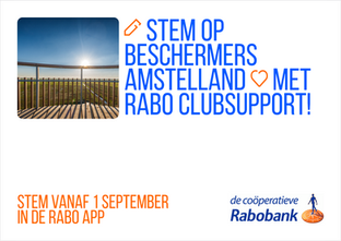 Steun ons met de Rabo ClubSupport-actie!
