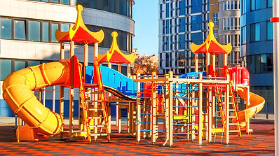 Playgrounds, Buffet infantil, Condominios