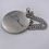 Miniatura: Collana in ottone anallergico, colore argento