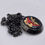 Miniatura: Collana in ottone anallergico, colore nero fumé