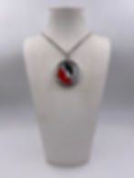 Collana in ottone anallergico, colore argento