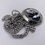 Miniatura: Collana in ottone anallergico, colore argento