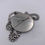 Miniatura: Collana in ottone anallergico, colore argento