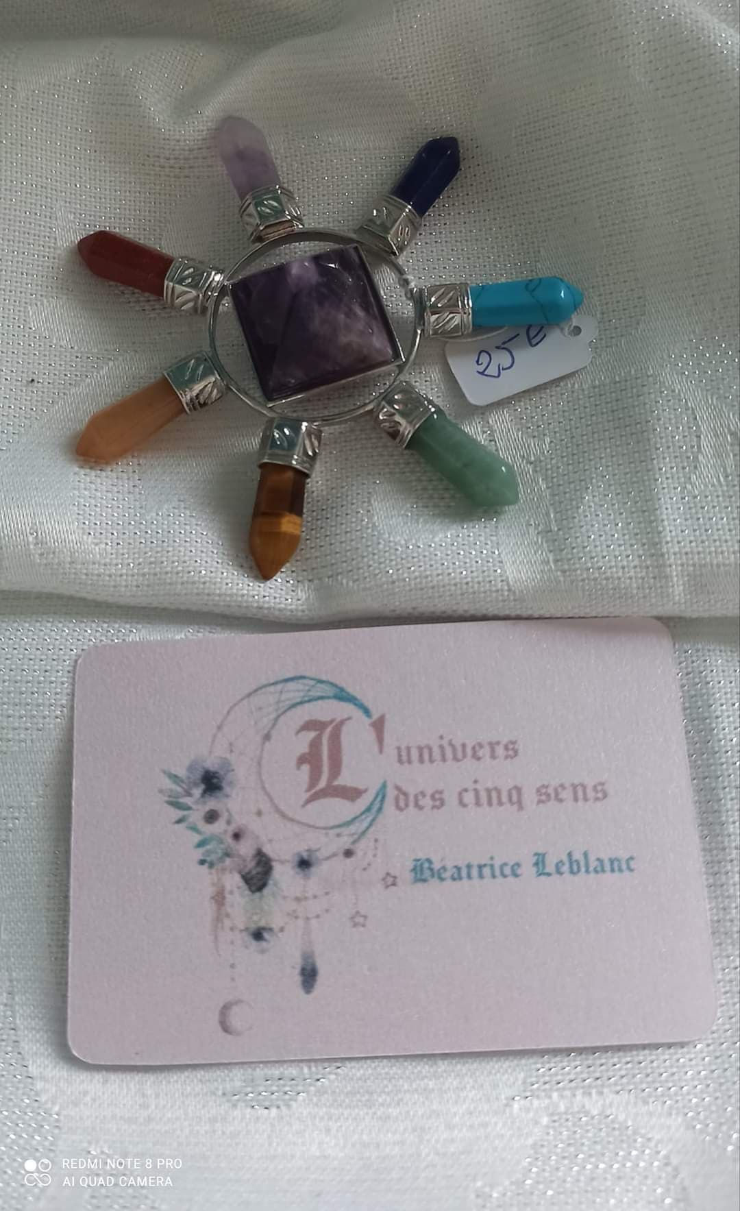 Pyramide Chakra et son améthyste central