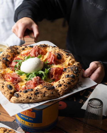 pizza - wood fired pizza - food photography - Adelaide food photography