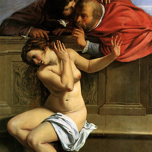 Artemisia Gentileschi, Susanna e i vecchioni, 1610, Pommersfelden, Germania