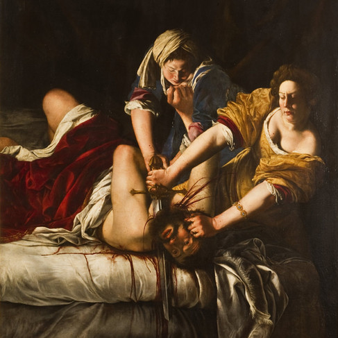 Artemisia Gentileschi, Giuditta e Oloferne, 1612-1613, Museo Nazionale di Capodimonte, Napoli