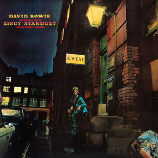 copertina del disco The rise and fall of Ziggy Stardust and the spiders from Mars