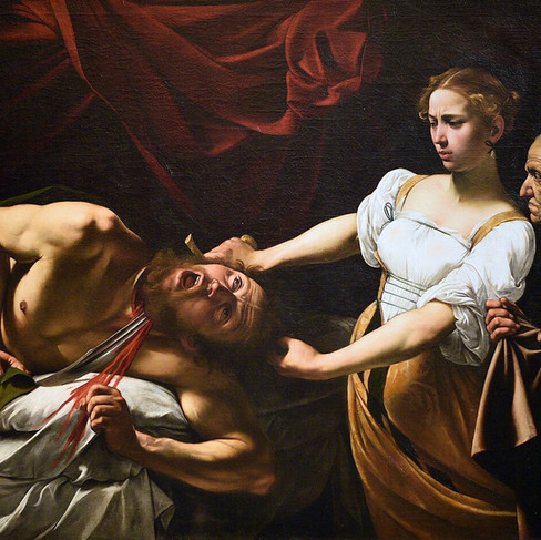 Caravaggio, Giuditta e Oloferne, 1599, Palazzo Barberini, Roma