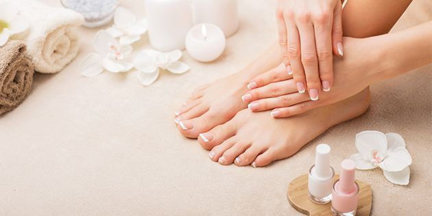 manicure and pedicure