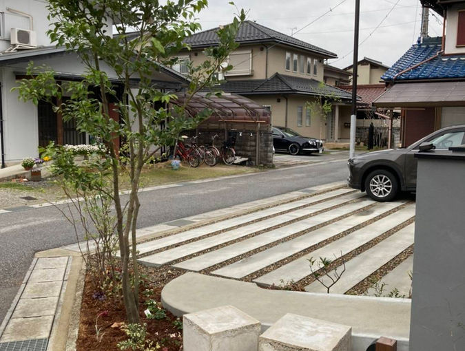 外構　雑木の庭　オリジナル