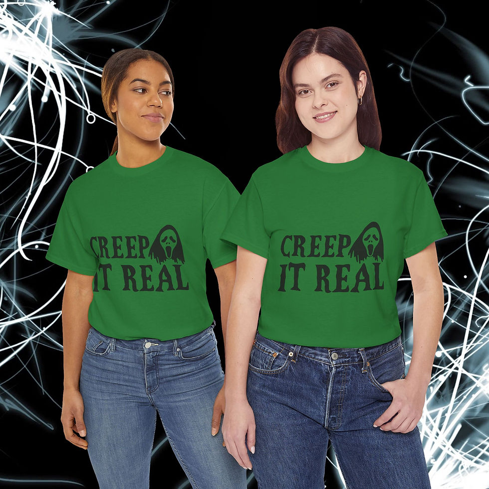 Thumbnail: Creep it Real Unisex Heavy Cotton Tee