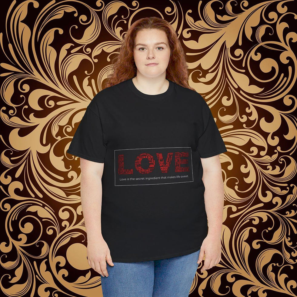 Love is the Secret Ingredient Unisex Heavy Cotton Tee