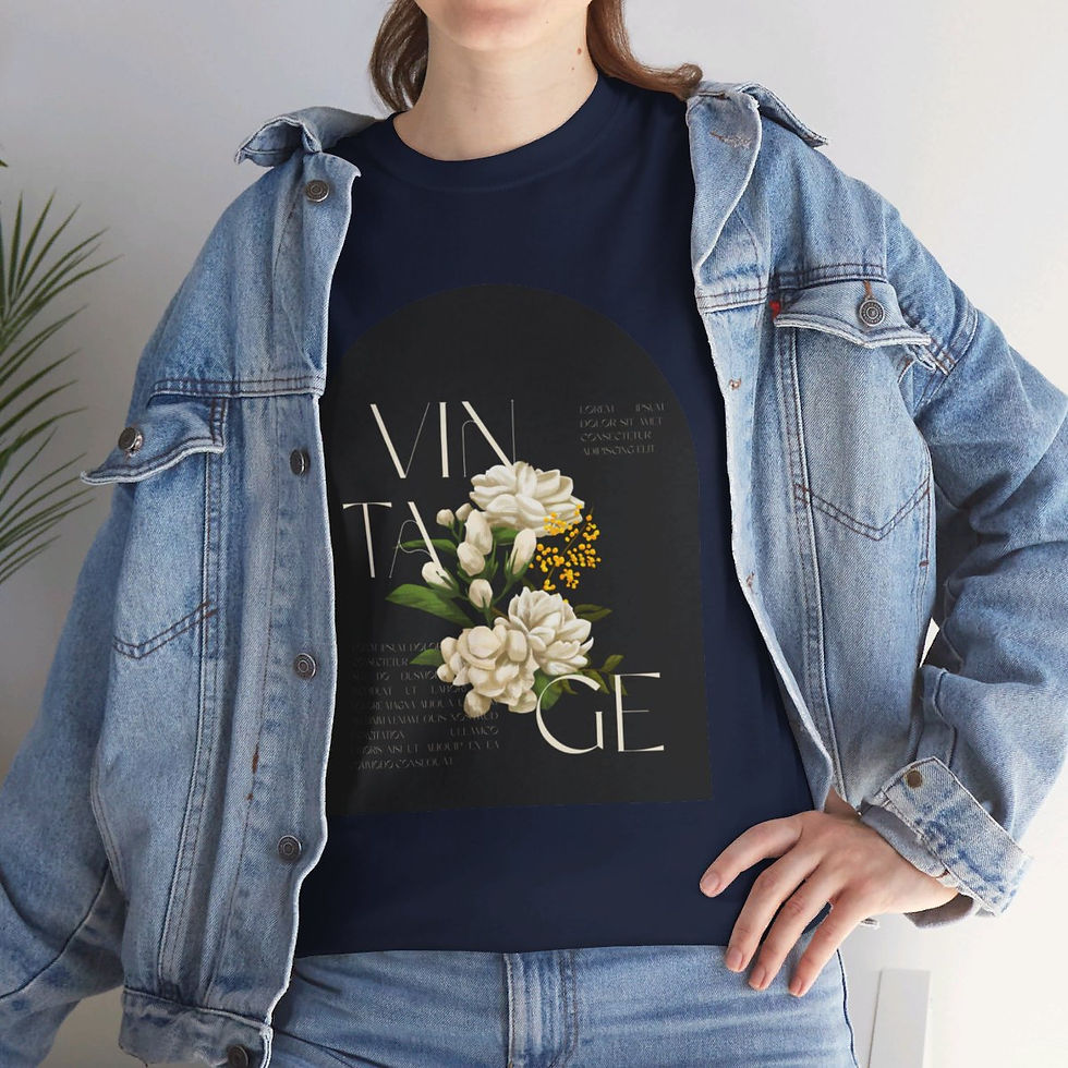 Thumbnail: Vintage Unisex Heavy Cotton Tee