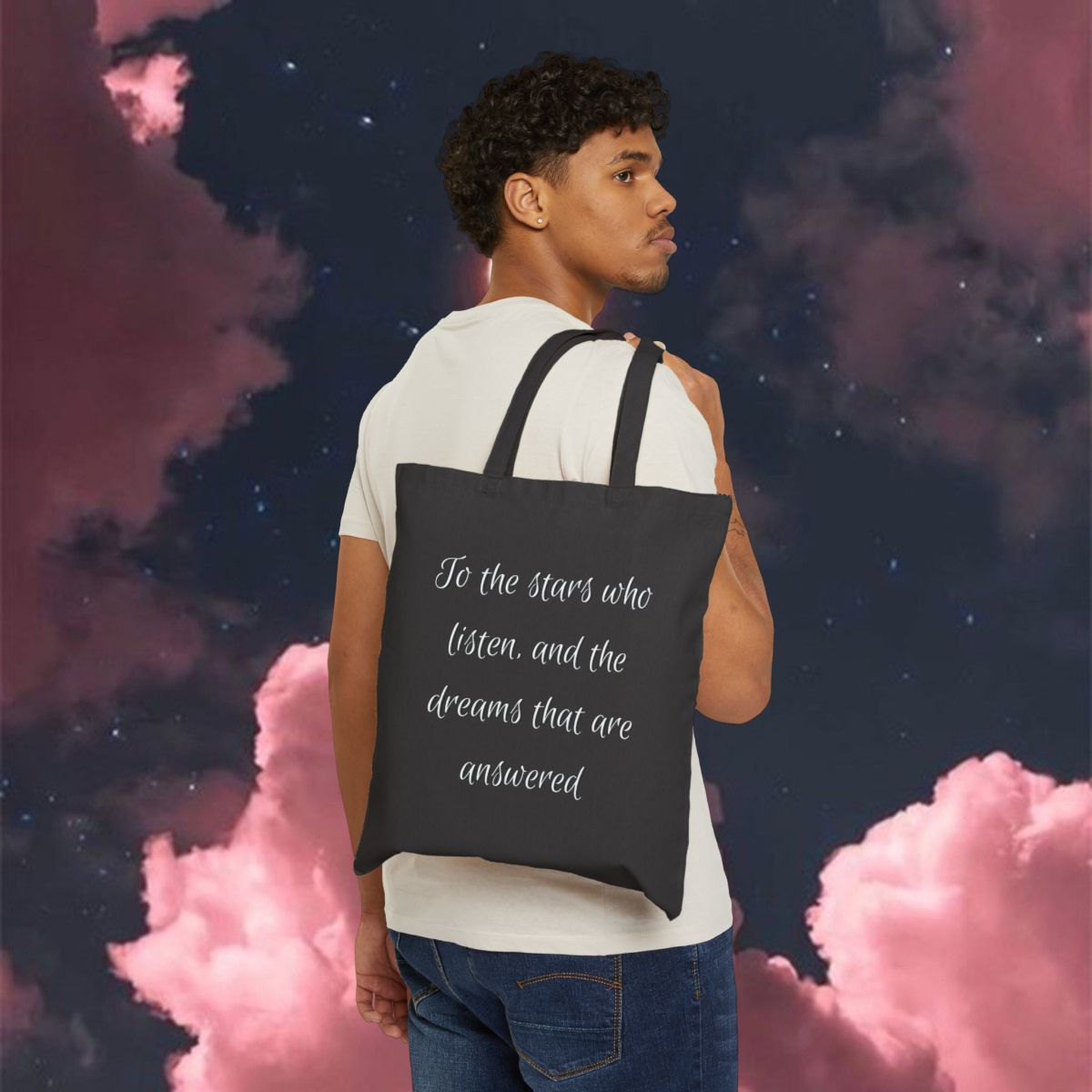 ACOTAR Inspired Cotton Canvas Tote Bag