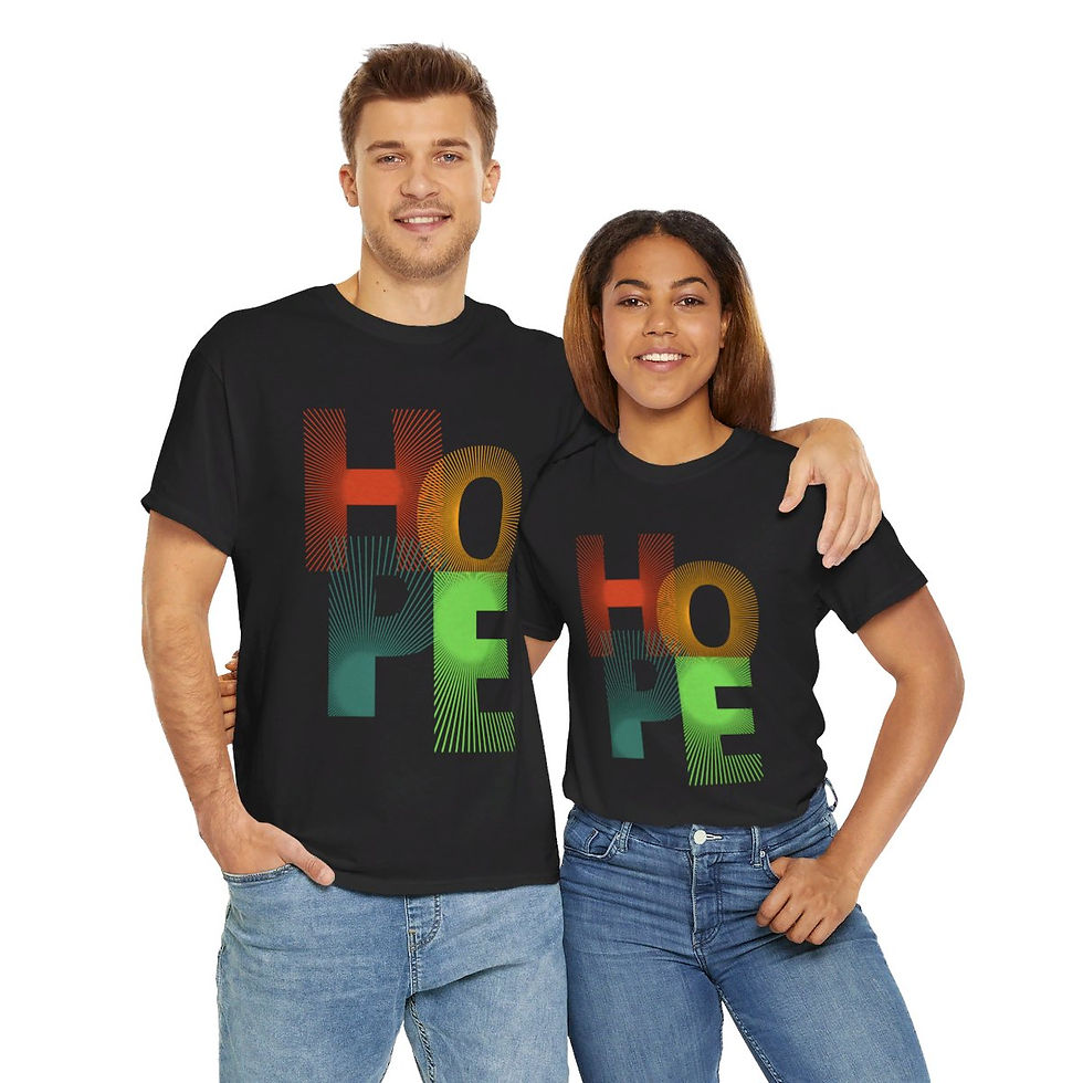 Hope Unisex Heavy Cotton Tee