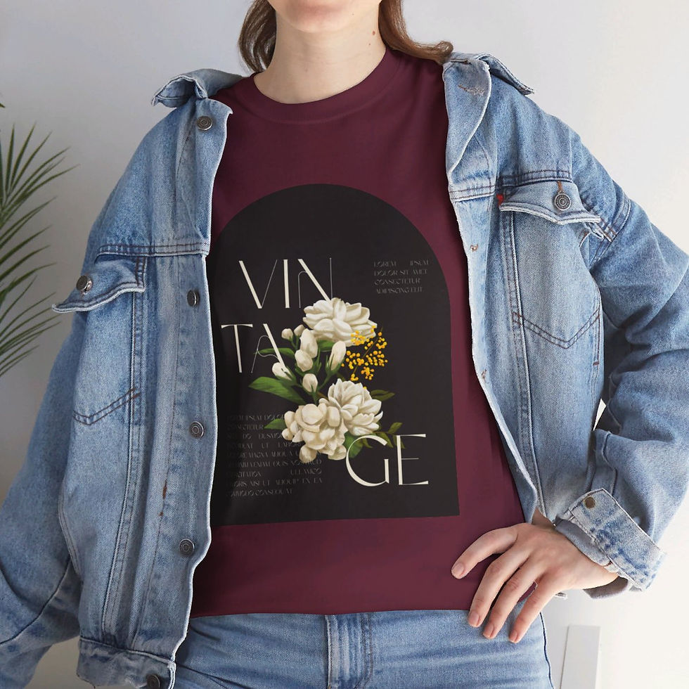 Thumbnail: Vintage Unisex Heavy Cotton Tee