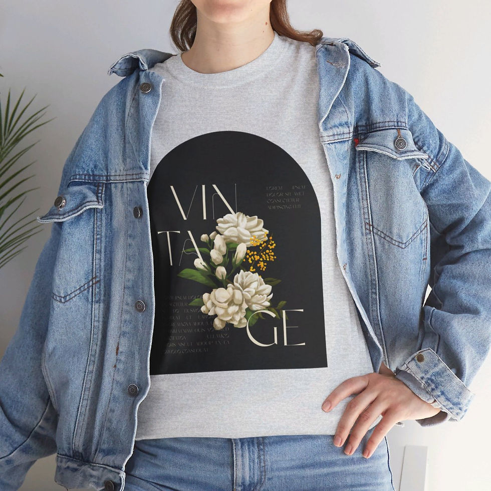 Thumbnail: Vintage Unisex Heavy Cotton Tee