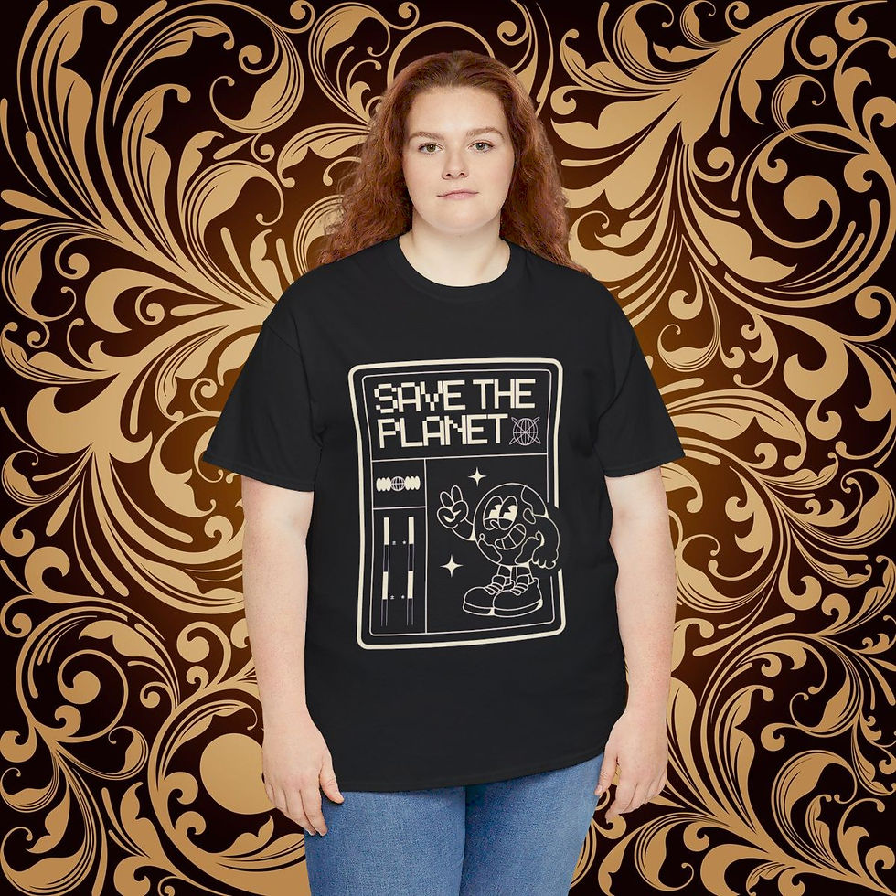 Save the Planet Unisex Heavy Cotton Tee