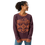 Thumbnail: Fall Pumpkin Knitted crew neck sweater