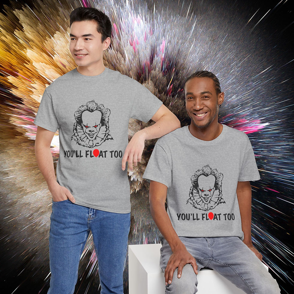 Thumbnail: You'll float too Unisex Heavy Cotton Tee