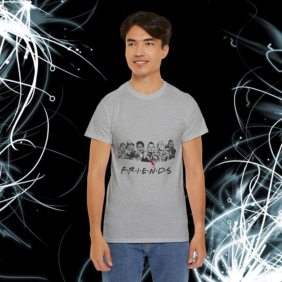 Thumbnail: Murderous Friends Unisex Heavy Cotton Tee