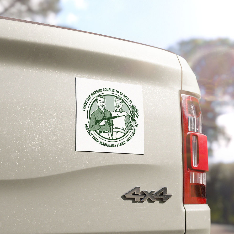 Thumbnail: Whimsical Car Magnets, Funny LGBTQ+ Decor