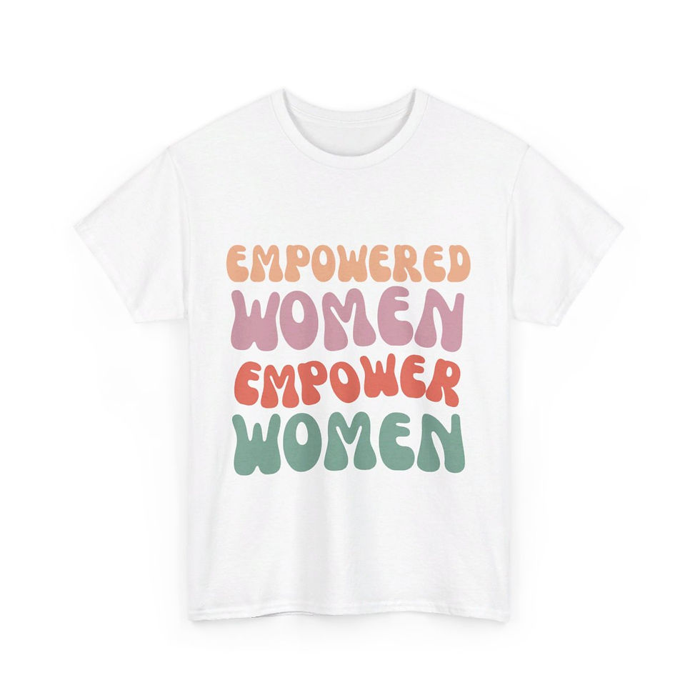 Thumbnail: Empowered Women Empower Women Unisex Heavy Cotton Tee