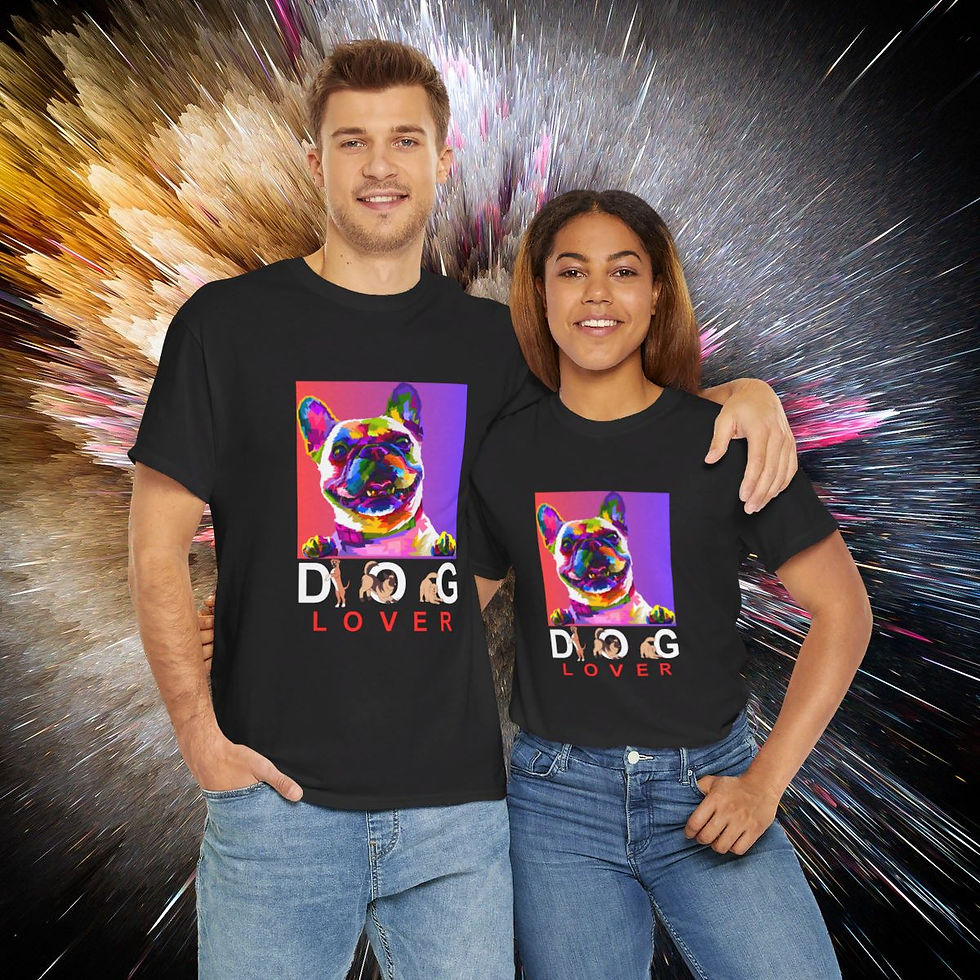 Dog Lover Unisex Heavy Cotton Tee