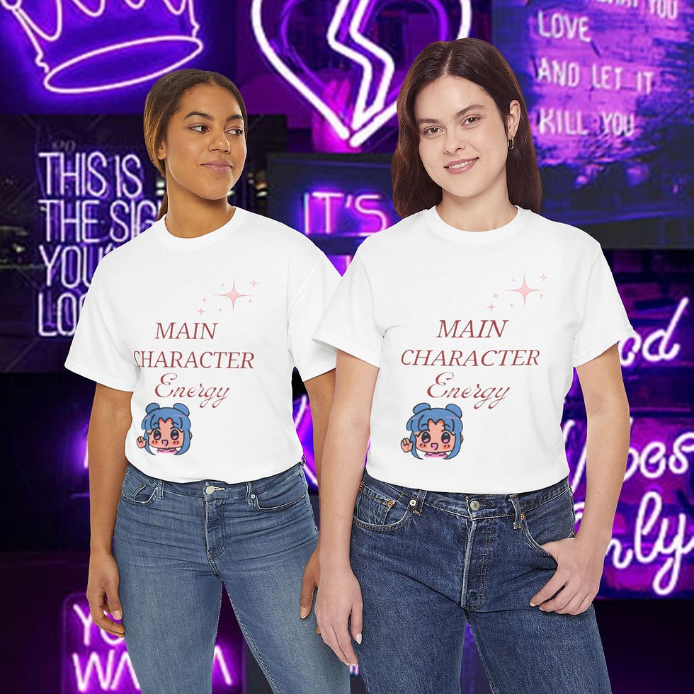 Main Character Energy Unisex Heavy Cotton Tee